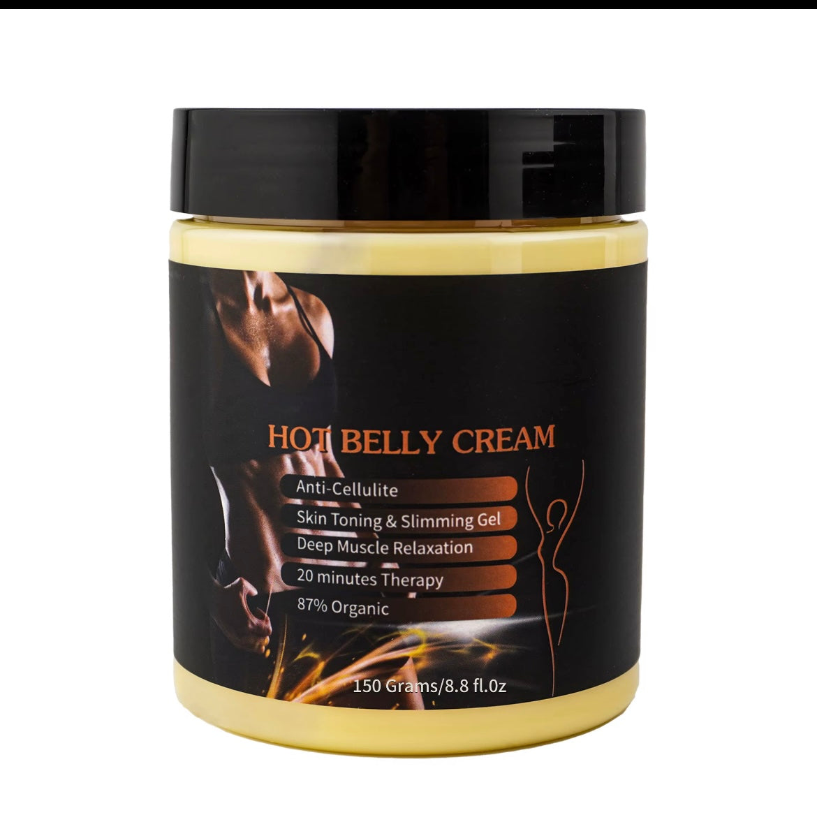 Hot Belly Cream – Slimming & Anti-Cellulite Fat Burner