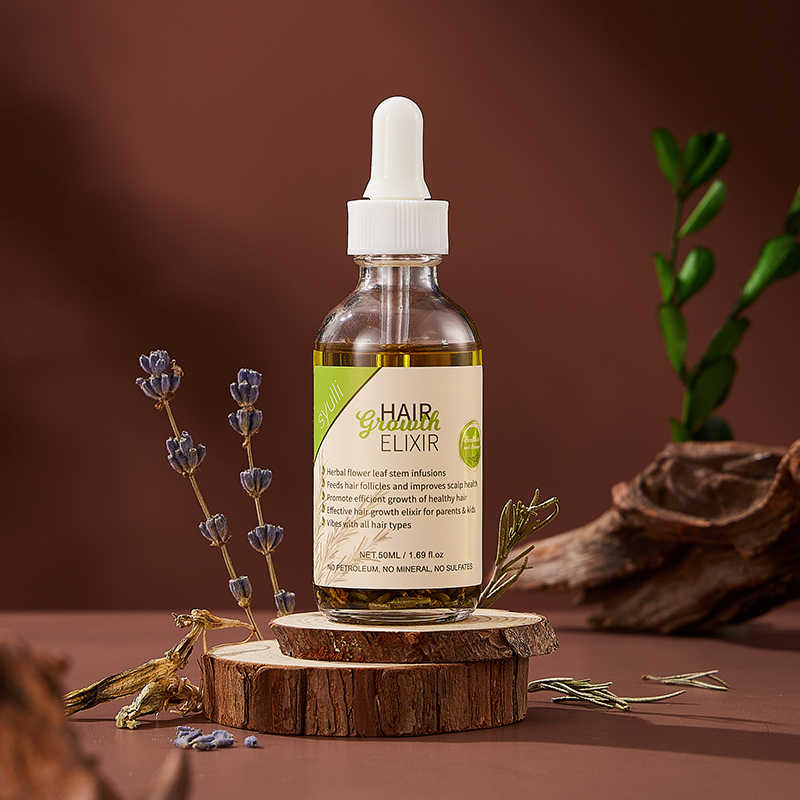 Natural Hair Growth Elixir – Herbal Scalp & Hair Care Oil (50ml)