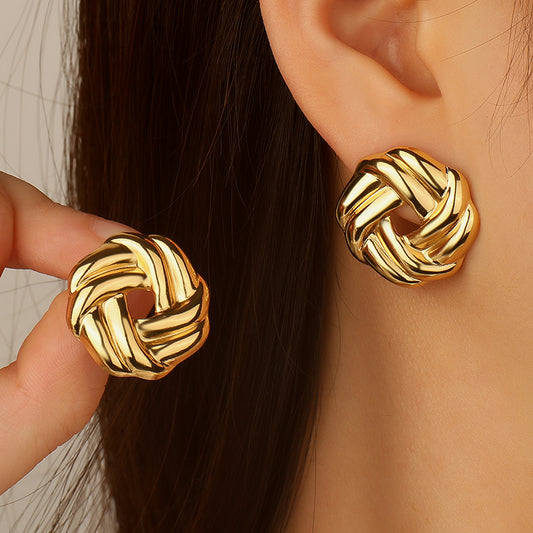 Lauren Ralph Lauren Small Knot Stud Earrings